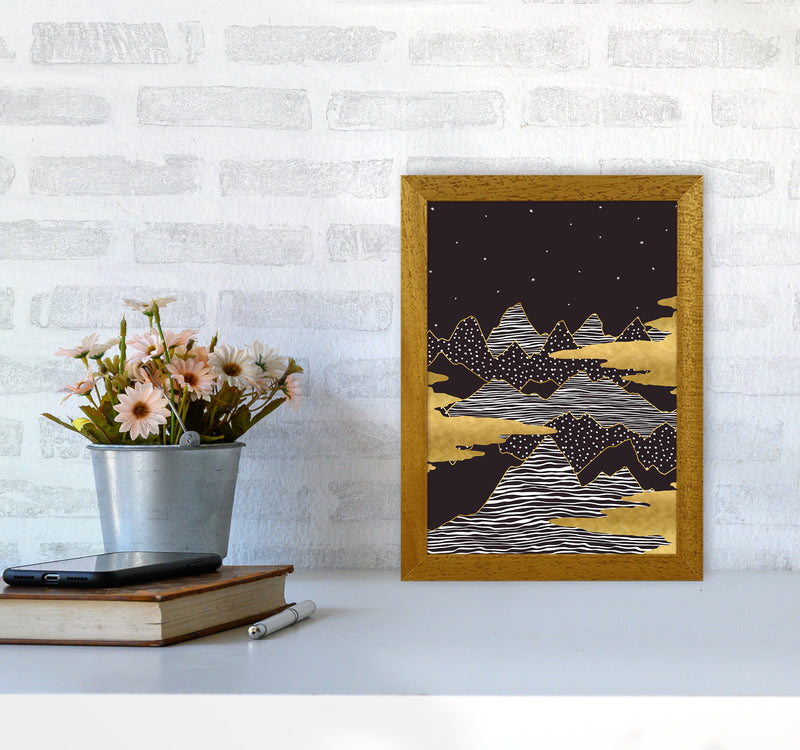 Starry Sky Art Print by Kookiepixel A4 Print Only