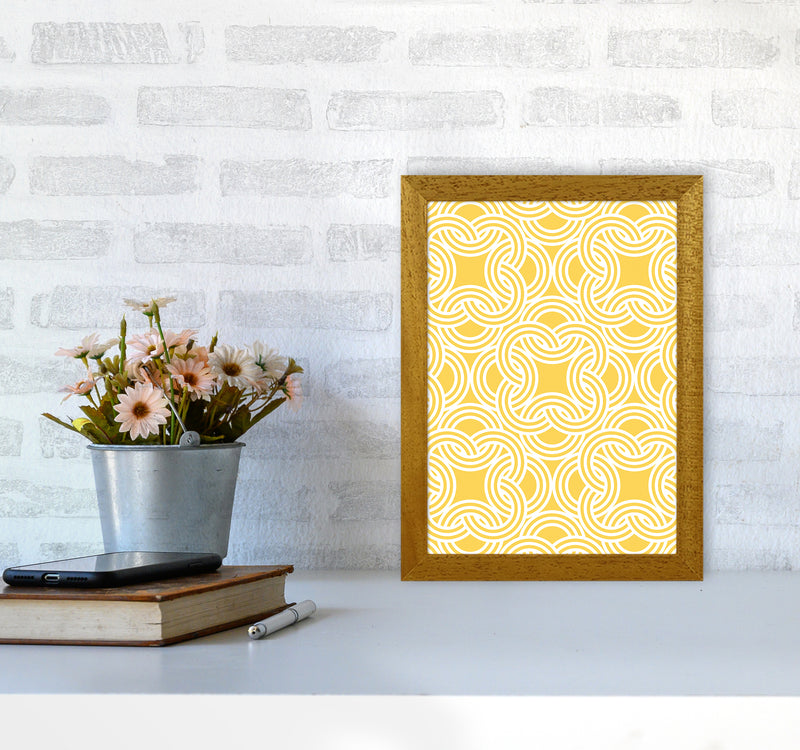 Oriental Print Abstract Art Print by Kookiepixel A4 Print Only