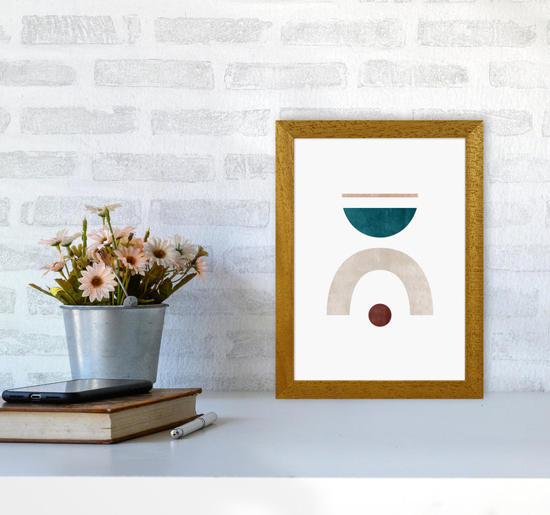 Abstract Geometric No 3 Art Print by Kookiepixel A4 Print Only