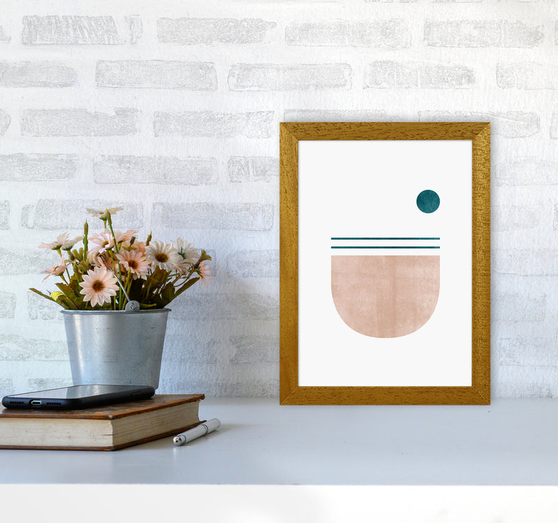 Abstract Geometric No 5 Art Print by Kookiepixel A4 Print Only