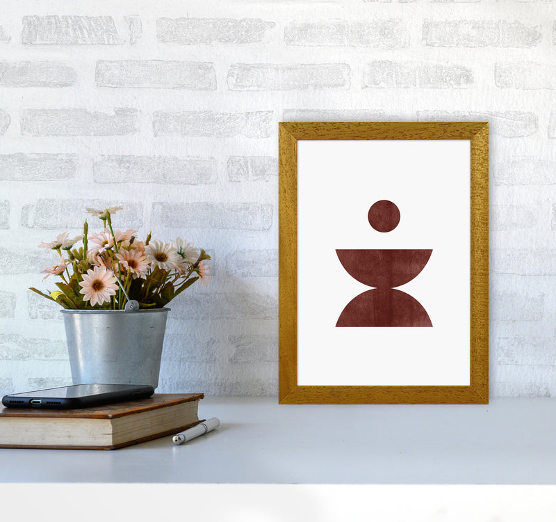 Abstract Geometric No 4 Art Print by Kookiepixel A4 Print Only