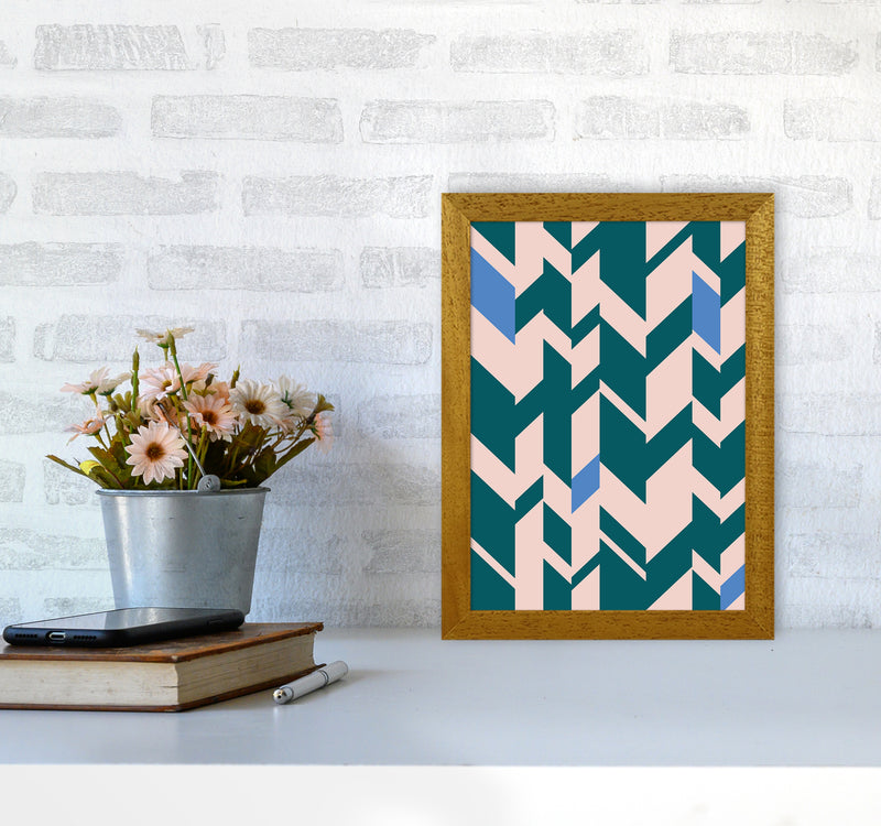 Chevron Art Print by Kookiepixel A4 Print Only