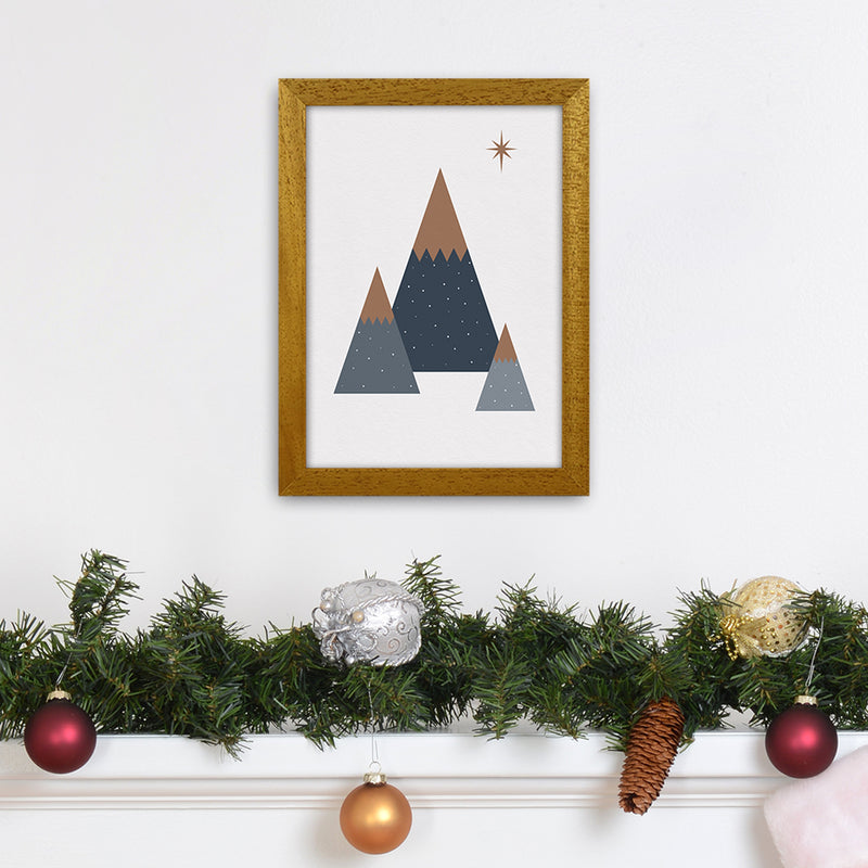 Geometric Trees Art Print by Kookiepixel A4 Print Only