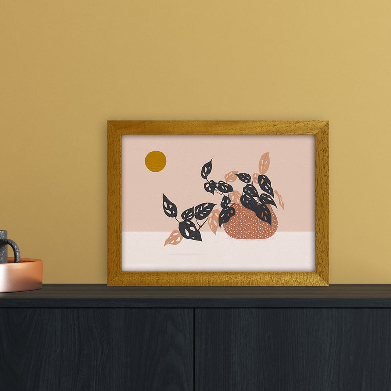 Monkey Mask Plant Botanical Art Print by Kookiepixel A4 Print Only