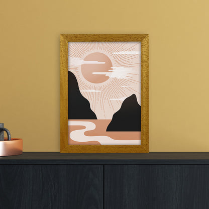Morning Sunrise No 1 Art Print by Kookiepixel A4 Print Only