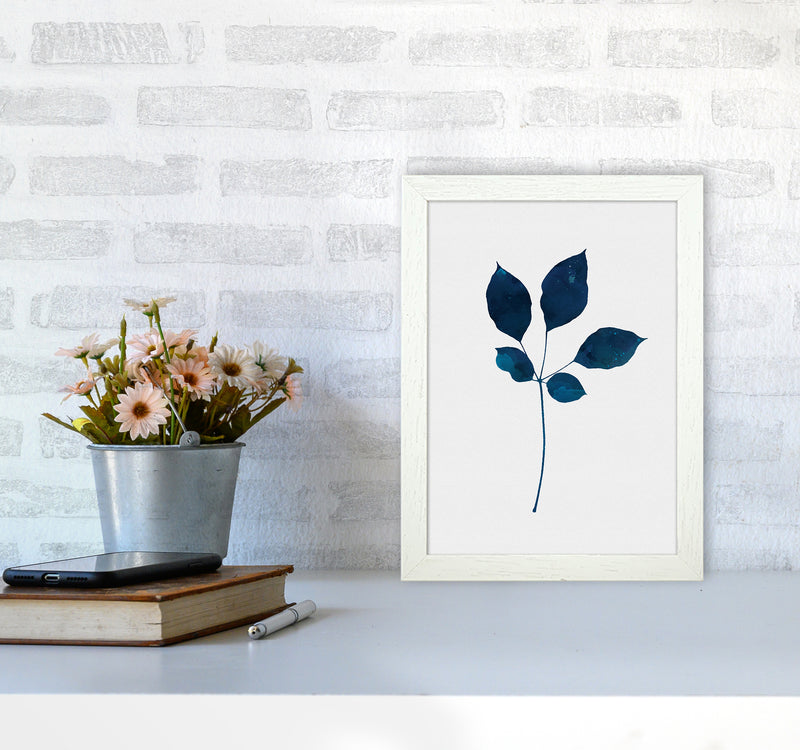 Foliage No 2 Botanical Art Print by Kookiepixel A4 Oak Frame