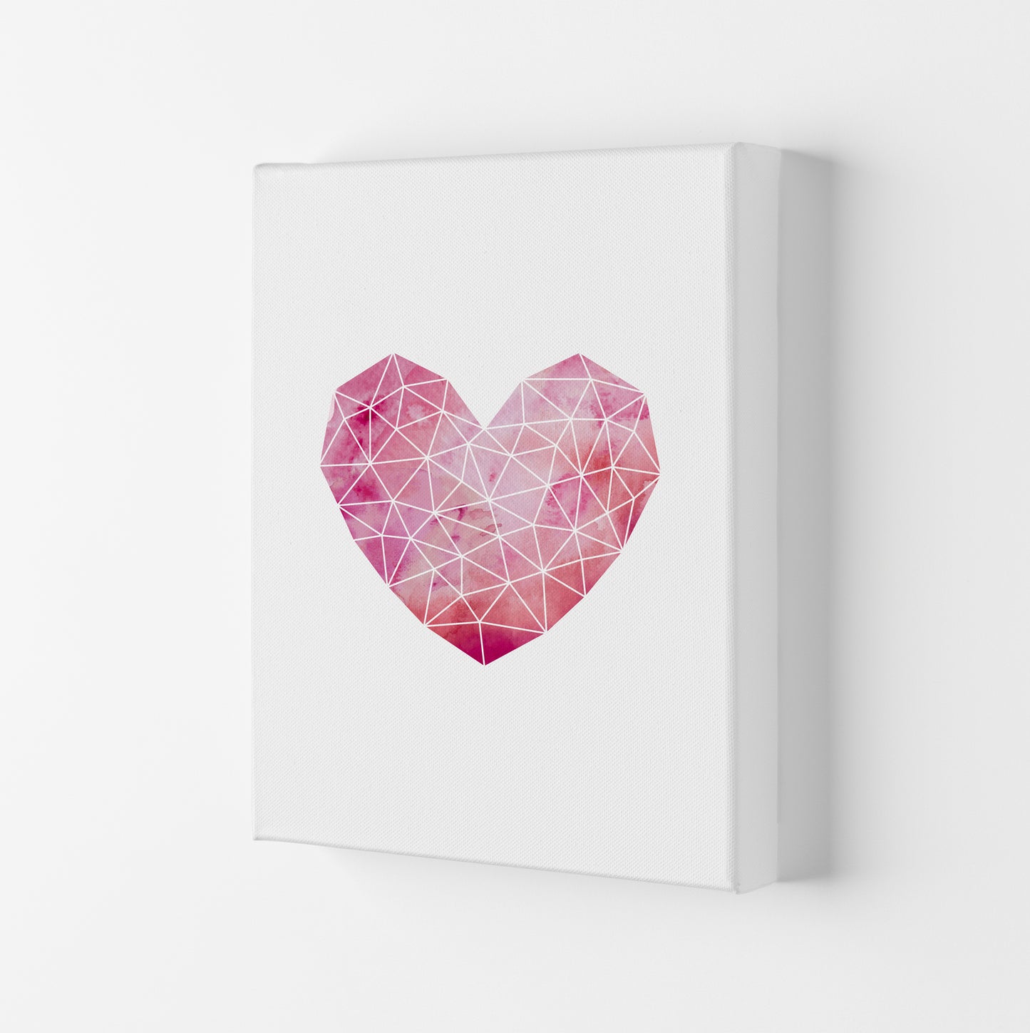 Wire Heart Art Print by Kookiepixel Canvas