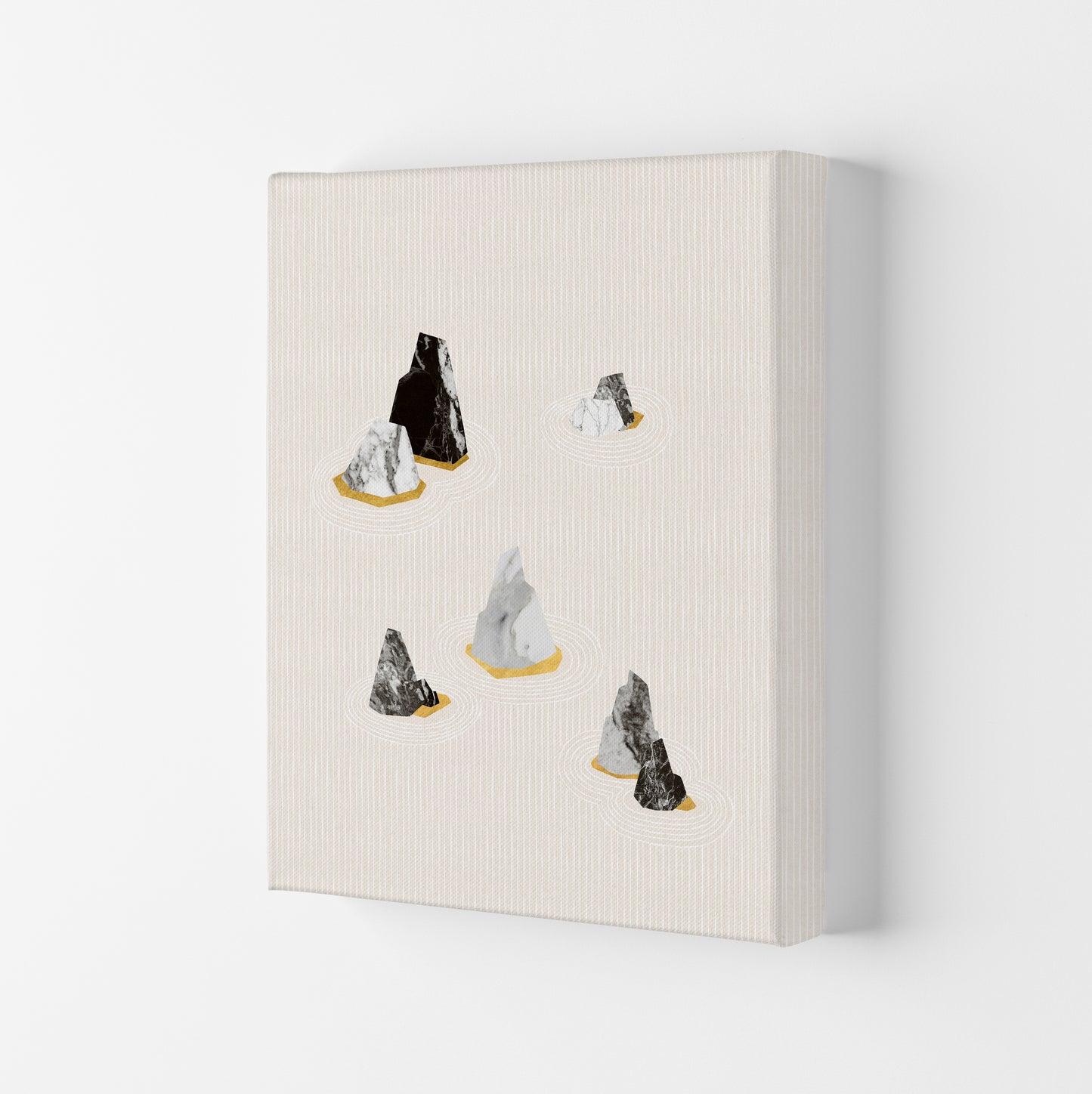 Rock Formation No 2 Art Print by Kookiepixel Canvas
