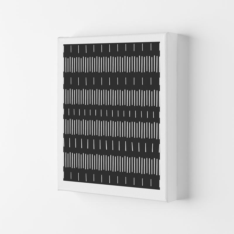 Lines No 1 Abstract Art Print by Kookiepixel Canvas