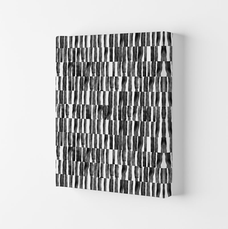Abstract Strokes Art Print by Kookiepixel Canvas