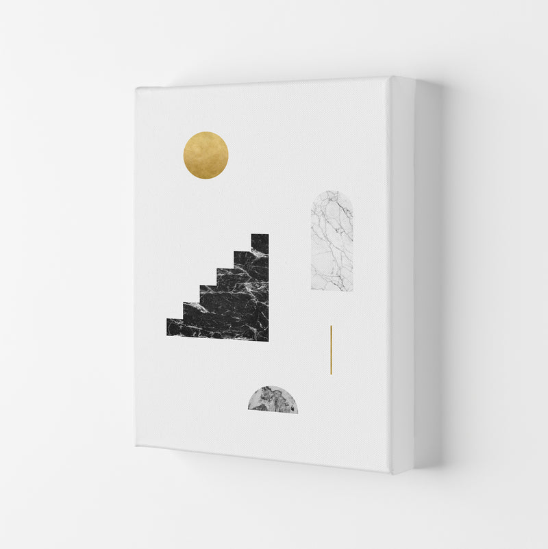Geometric Shapes No 1  Art Print by Kookiepixel Canvas