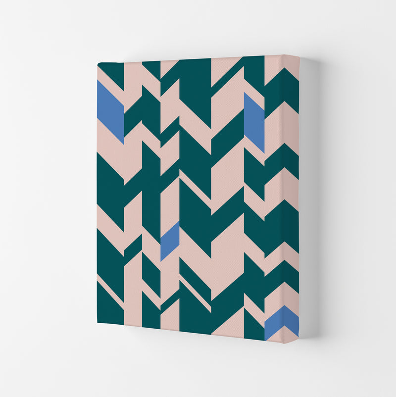 Chevron Art Print by Kookiepixel Canvas