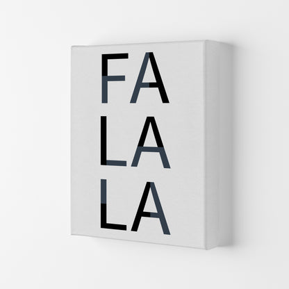 Falala Christmas Art Print by Kookiepixel Canvas