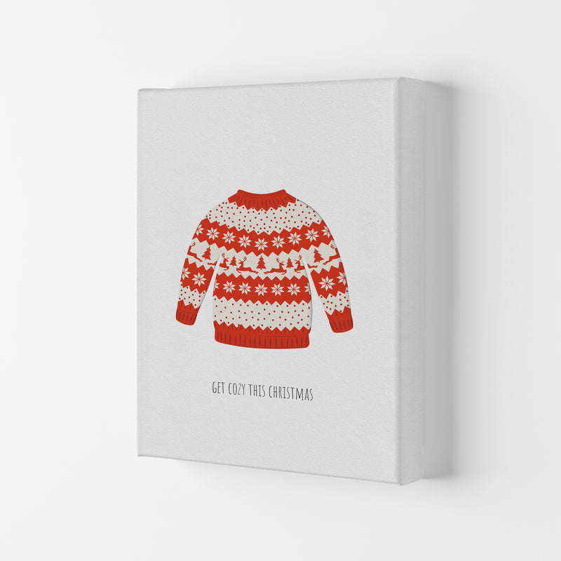 Get cozy Christmas Art Print by Kookiepixel Canvas