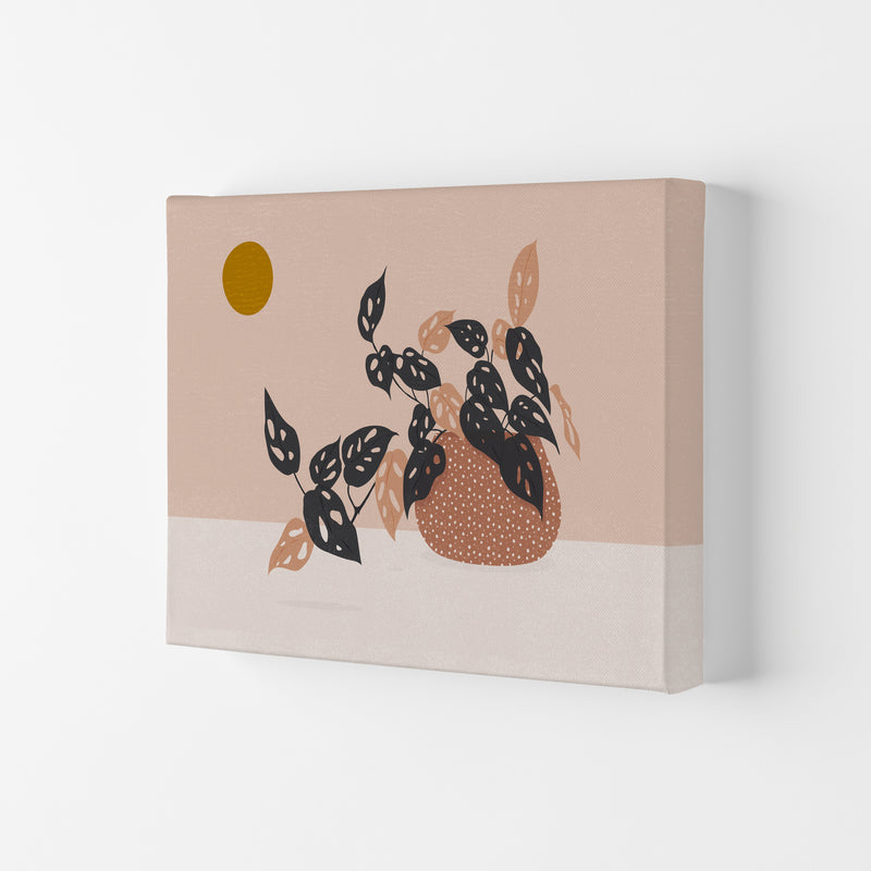 Monkey Mask Plant Botanical Art Print by Kookiepixel Canvas