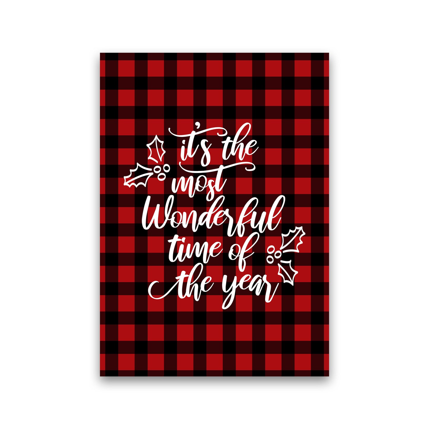 Wonderful time Christmas Art Print by Kookiepixel Print Only