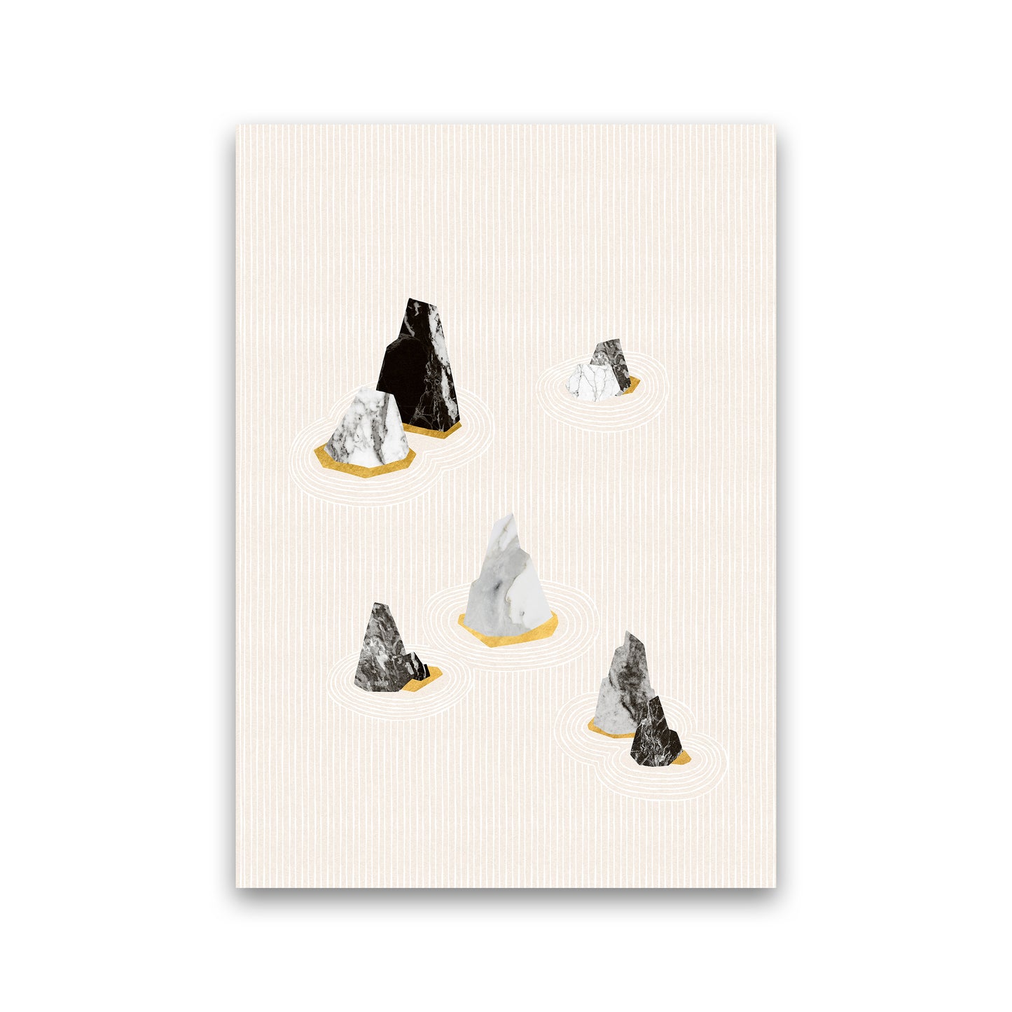 Rock Formation No 2 Art Print by Kookiepixel Print Only