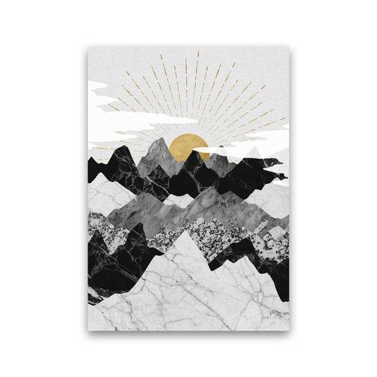 Sunrise Art Print by Kookiepixel Print Only