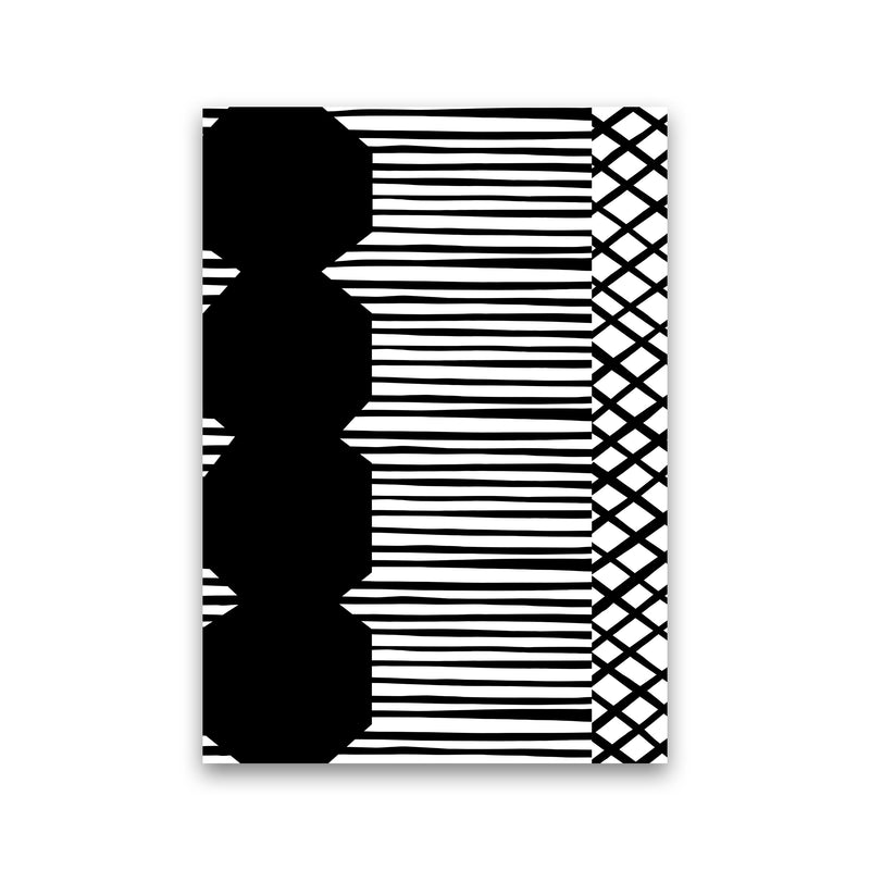 Patchwork Abstract Art Print by Kookiepixel Print Only