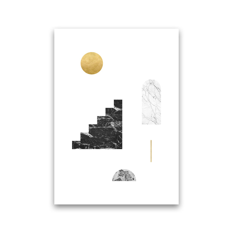 Geometric Shapes No 1  Art Print by Kookiepixel Print Only