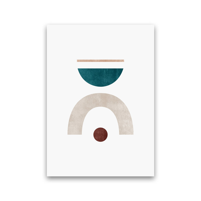 Abstract Geometric No 3 Art Print by Kookiepixel Print Only