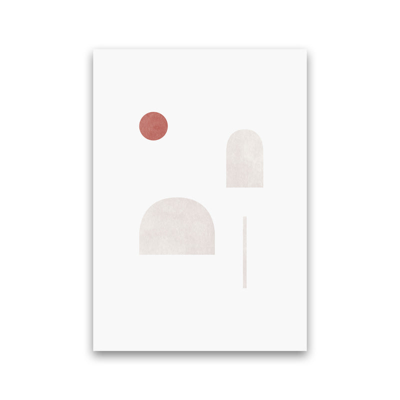 Abstract Geometric No 6 Art Print by Kookiepixel Print Only