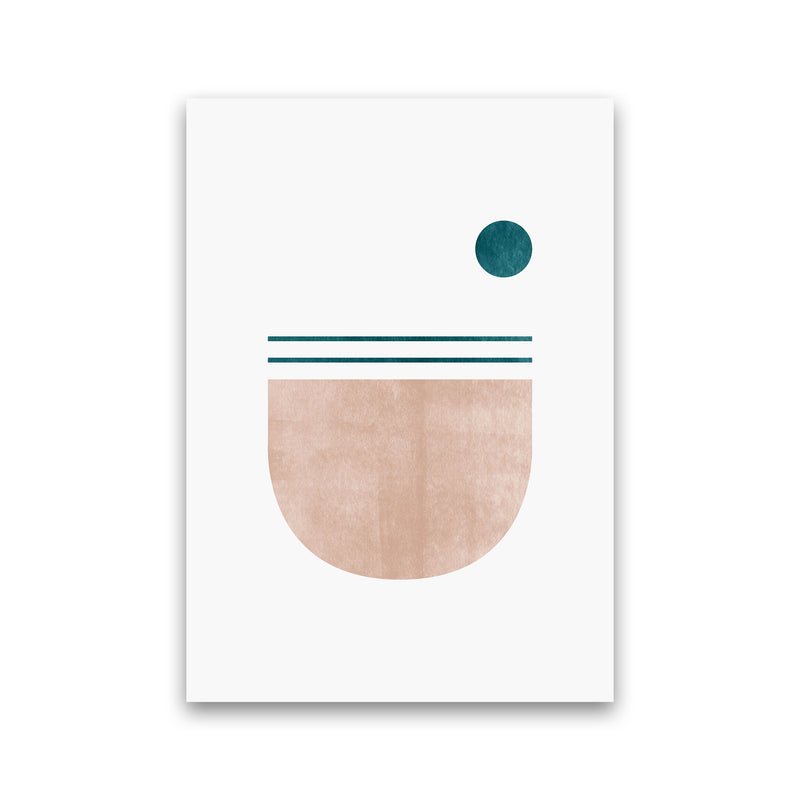 Abstract Geometric No 5 Art Print by Kookiepixel Print Only