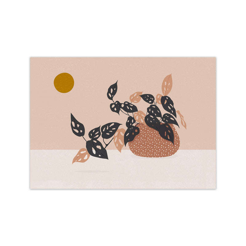 Monkey Mask Plant Botanical Art Print by Kookiepixel Print Only