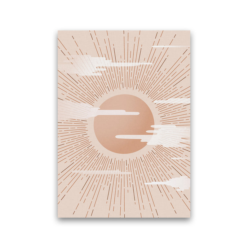 The Sun Landscape Art Print by Kookiepixel Print Only