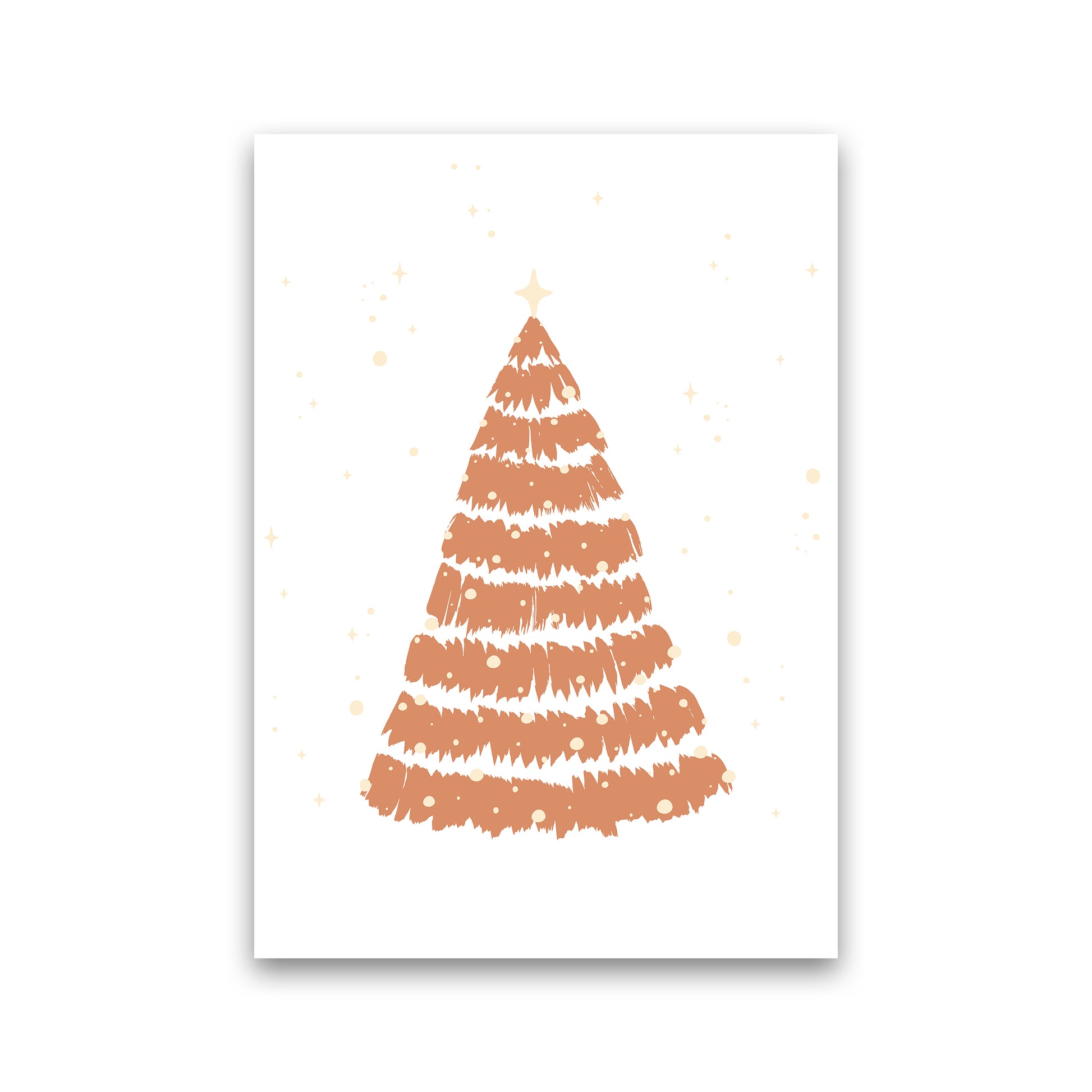 Winter wonderland Christmas Art Print by Kookiepixel Print Only