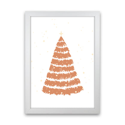 Winter wonderland Christmas Art Print by Kookiepixel White Grain