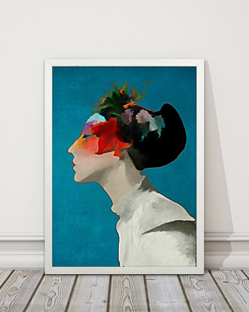 Kimono Contemporary Art Print by Kubistika