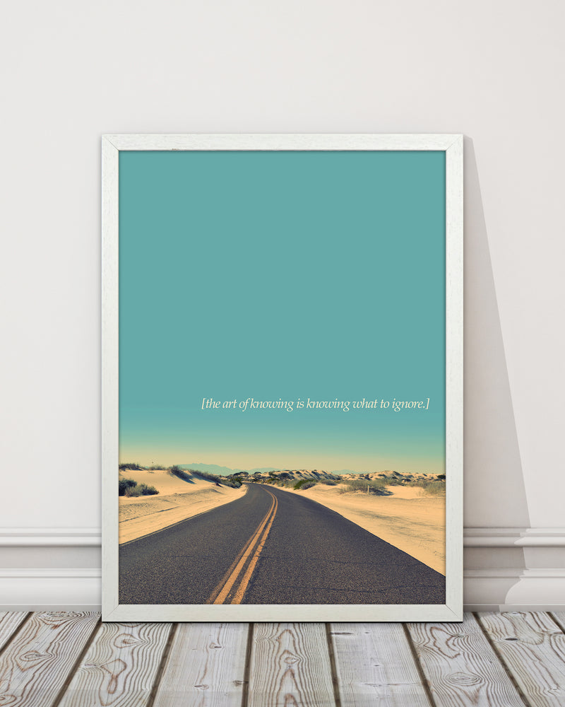 The Art Of Knowing Landscape Contemporary Art Print by Kubistika