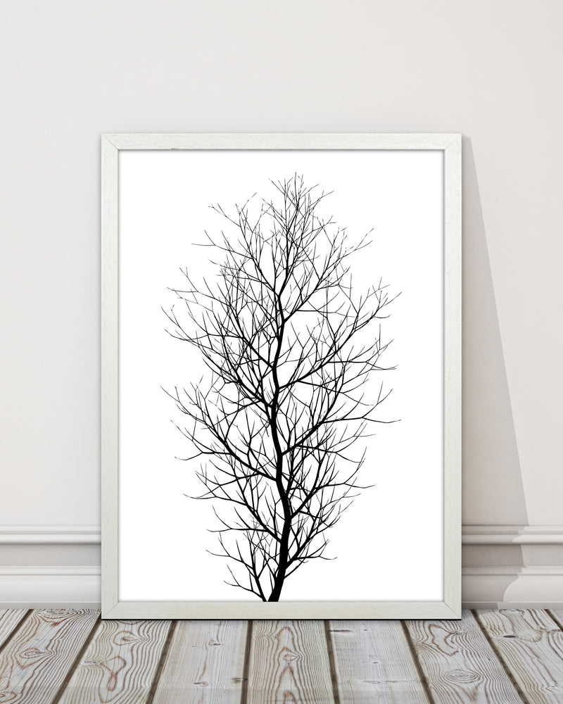 The Tree - BLACK Contemporary Art Print by Kubistika