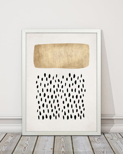 Opus No Contemporary Art Print by Kubistika