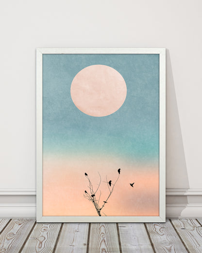 Waking Up Warm Contemporary Art Print by Kubistika