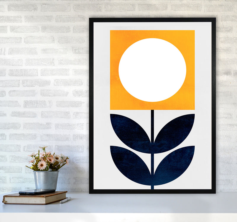 Little Miss Sunshine Art Print by Kubistika A1 White Frame