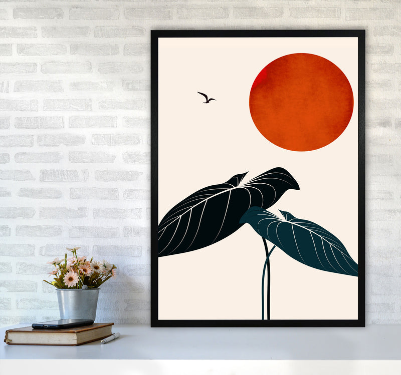 Dreaming At Night Art Print by Kubistika A1 White Frame