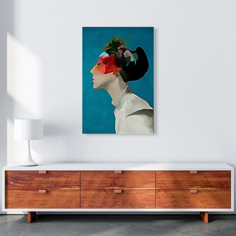 Kimono Contemporary Art Print by Kubistika A1 Canvas