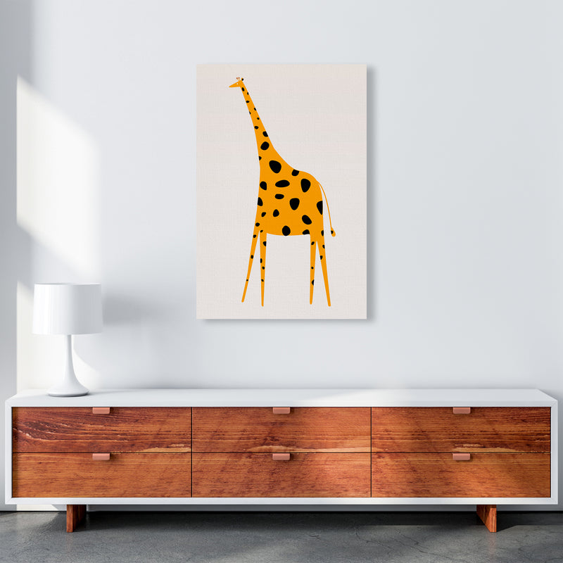 Cute Griraffe Nursery Art Print by Kubistika A1 Canvas
