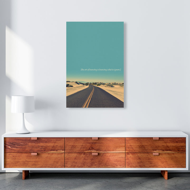 The Art Of Knowing Landscape Contemporary Art Print by Kubistika A1 Canvas