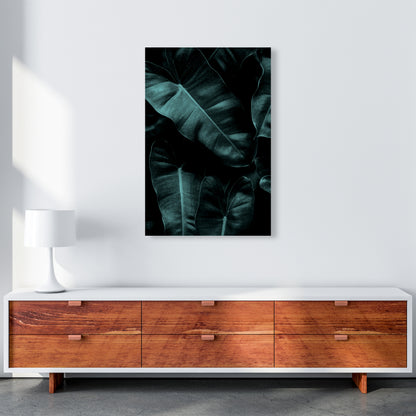 Dark Leafs Photography Art Print by Kubistika A1 Canvas