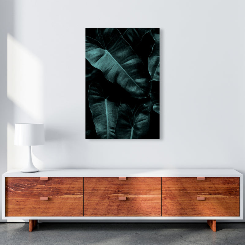 Dark Leafs Photography Art Print by Kubistika A1 Canvas