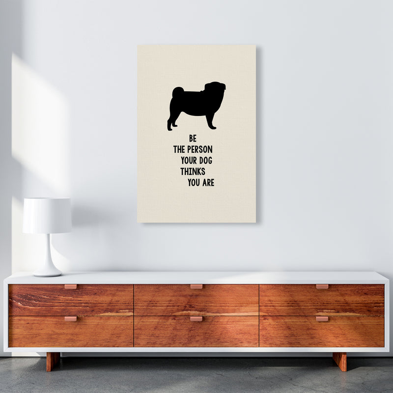 Be Kind Quote Art Print by Kubistika A1 Canvas