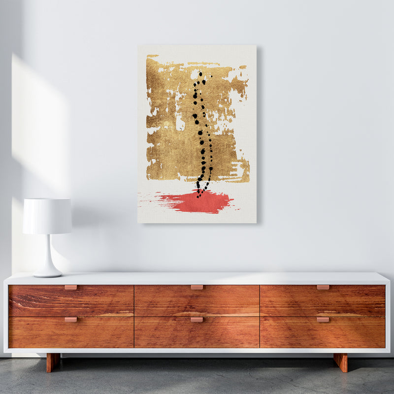 Drip Drop Abstract Art Print by Kubistika A1 Canvas