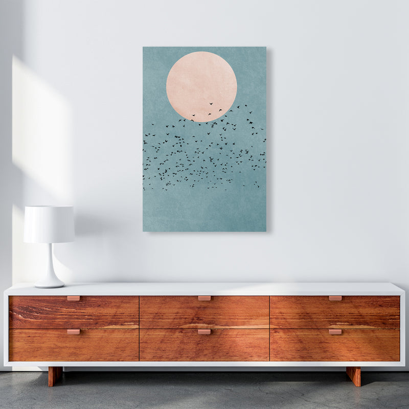 A Fly Away Modern Contemporary Art Print by Kubistika A1 Canvas
