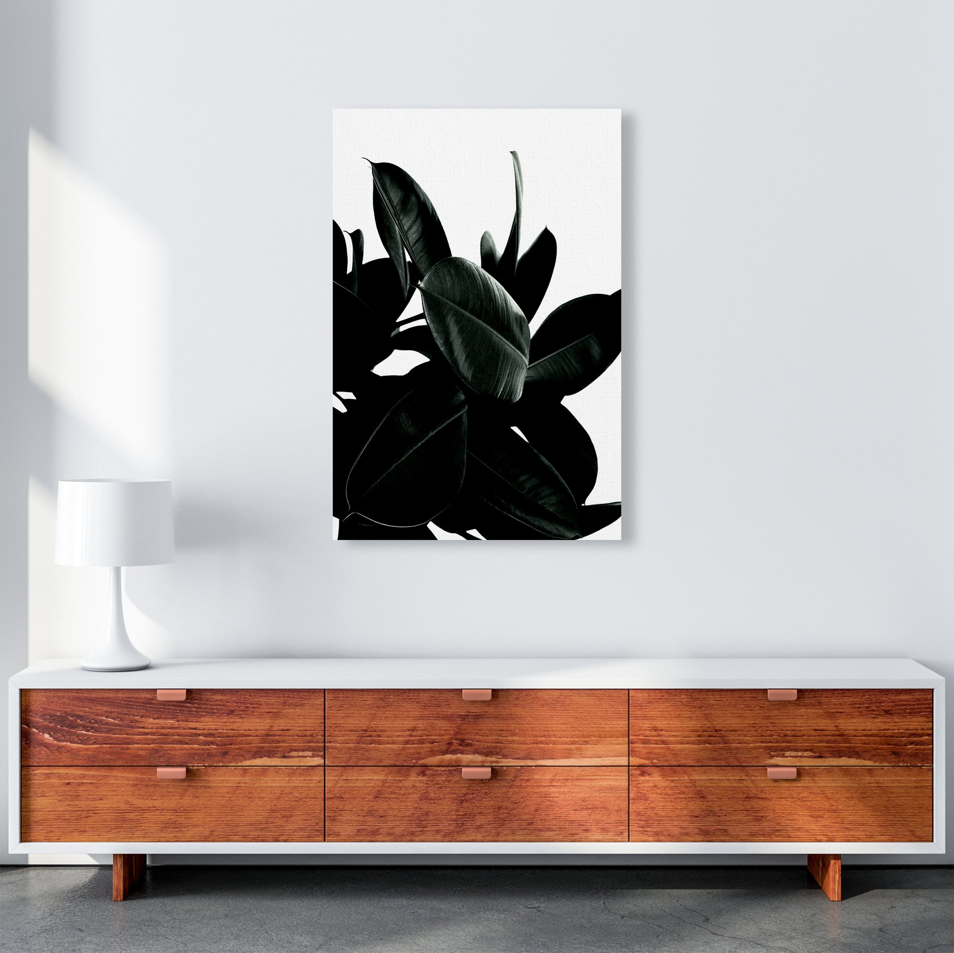 Dark Tree Photography Art Print by Kubistika A1 Canvas