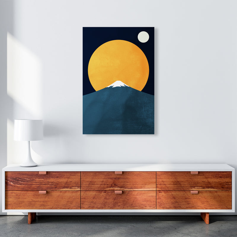 Himalaya Contemporary Art Print by Kubistika A1 Canvas
