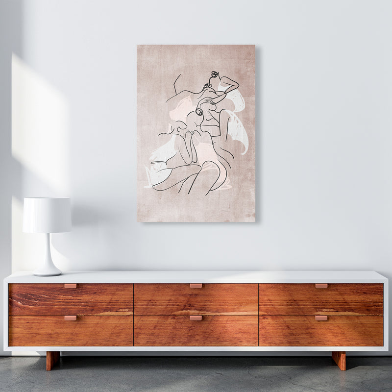 Les Femmes Fatales Contemporary Art Print by Kubistika A1 Canvas