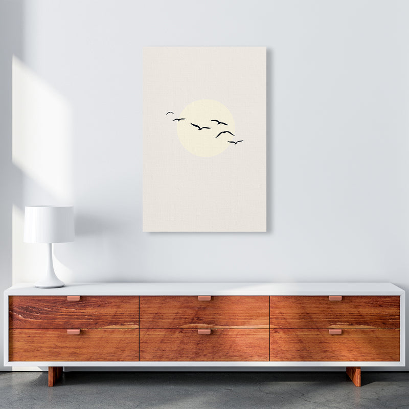 Adorable Skies Contemporary Art Print by Kubistika A1 Canvas
